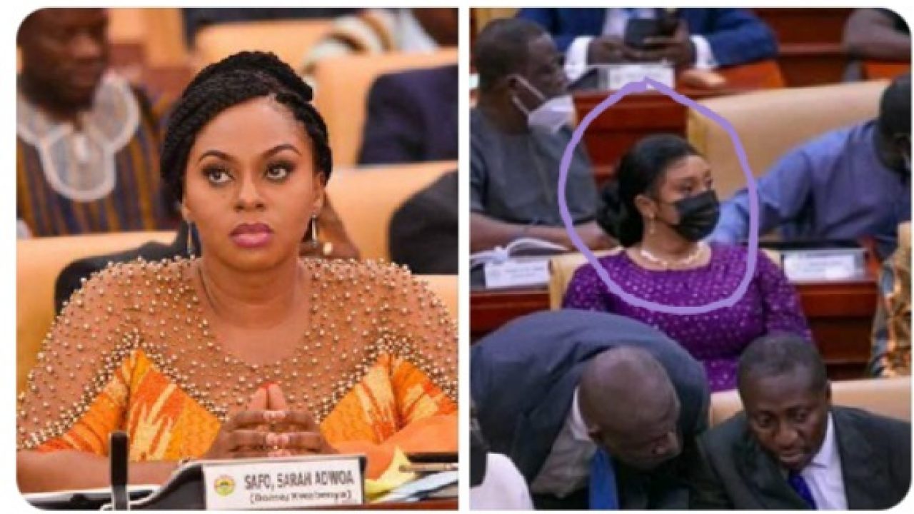 Latest Videos Suggest An Imposter Voted In The Name Of MP Adwoa Safo To Approve 2022 Budget–Watch