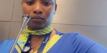 Meet The Lady Who Announces Flight Information At Kotoka Airport–Video