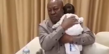 Hot Video: Mahama Welcomes A New Baby