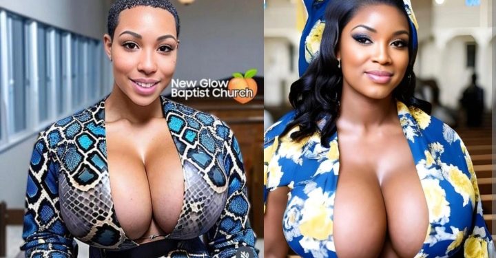 Baptist Church Uses Beautiful N@ked Women To Force Men To Come To Church