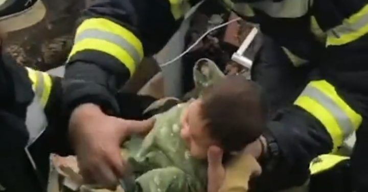 Baby Rescued Alive, Unhurt 48Hours After Turkey Earthquake–Video Will Leave You In Tears