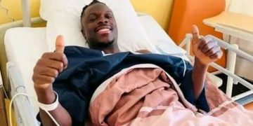 Photo Of Christian Atsu Smiling On Hospital Bed Hit Social Media
