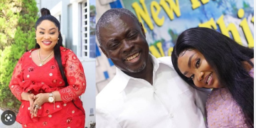 What A Bott0cks–Netizens React After Osofo Kyiriabosom’s Wife Storm Owusu Bempah’s Church In Hot Dress