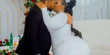 Trending Wedding Photo: When A Man Dreams Big,He Finds A Woman With Big Nyash