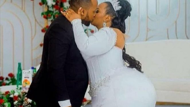 Trending Wedding Photo: When A Man Dreams Big,He Finds A Woman With Big Nyash