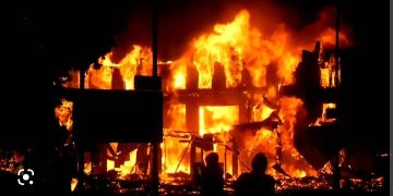 Sad News: Fire Destroys Biggest University Radio Station In Ghana–Video
