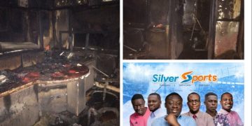 BREAKING: Top Radio Station In Kumasi Burnt, 1 Injured