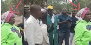 Sad Video: Woman Called To Testify In Court Turns Into A Goat As Soon As Judge Invited Her To Speak