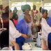 President Akufo-Addo Struggles To Cut Birthday Cake, Social Media Users Ask If Everything Is Ok–Video