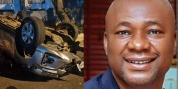 Crazy! Ghanaian MP Involved In Serious Car Accident While Going To ‘Work’ Rushed To Parliament House Instead Of Hospital To Vote For Introduction Of New Tax