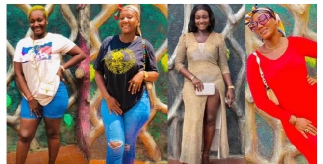 Drunkards And Hot Slay Queens Takeover One Week Funeral Service For Lady Police Officer Shot Dead In Kumasi–Video Surfaces Online