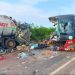 16 Dead, Others Cut Into Pieces In Terrible Accident On Accra-Cape Coast Highway