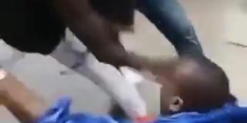 Pathetic Video:Top Senegalese Minister On Holidays In Abroad Nearly Beaten To Death In France