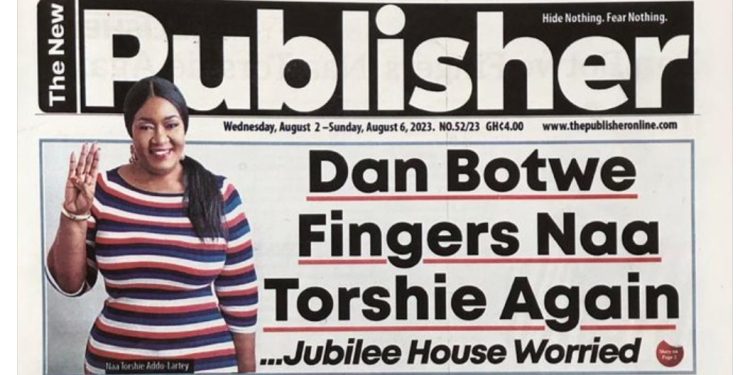 Trending: Dan Botwe Fingers Naa Torshie Again