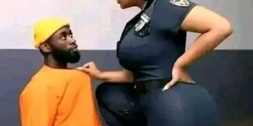 Horny Police Woman Arrests Married Man,Rapes Him At Police Station