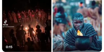 Sad Video:Student Burnt To Death While Performing Scary Rituals At Night At Kumasi University
