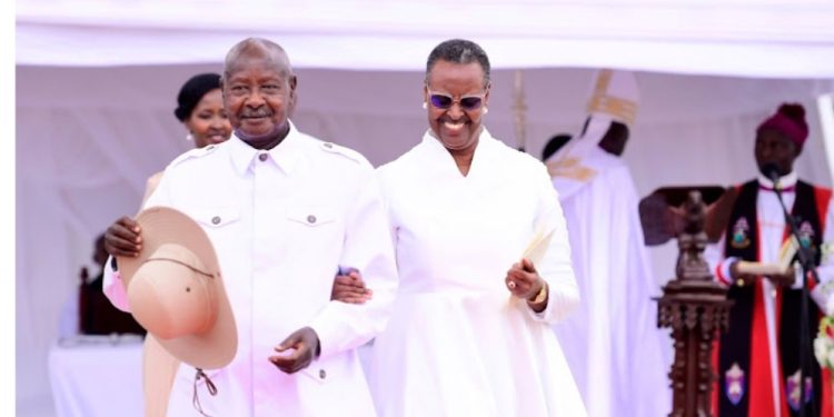 Africa! Ugandan President Museveni Who Has Been In Power Since 1986 Blocks Major Streets As He Uses State Funds To Celebrate His 79th Birthday Today
