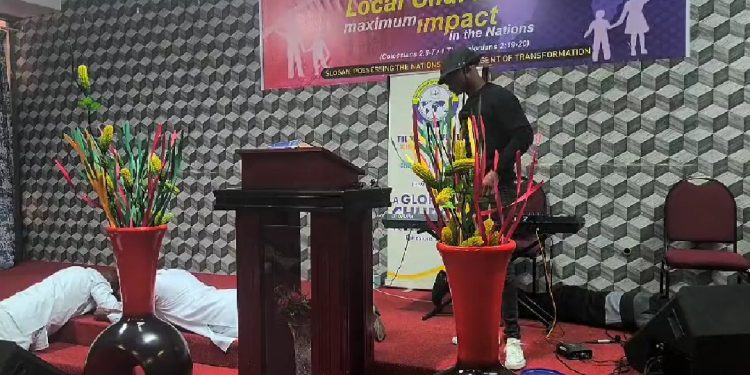 Sad Video: Armed Robbers Attack Ghanaian Church In South Africa During Live Service, Deacon Kidnapped