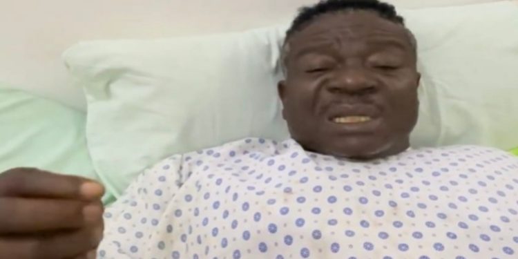 Sad: Doctors Cut Leg Of Nigerian Actor Mr Ibu Over Serious Sickness