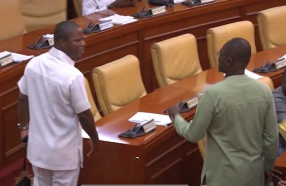 Why Ghanaian MPs Kennedy Agyapong, Sylvester Tetteh Nearly Engaged In A Fight Today—Fresh Details