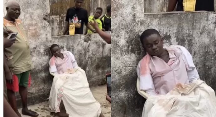 Strange News: Dead Man Kept In Fridge For 8 Days Walks Out Of Mortuary To Catch Fresh Air In front Of Uncompleted Building