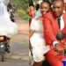 Weird Wedding: Bride And Groom Arrive In Church On Motorcycle—Photos