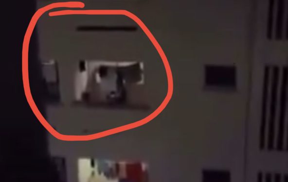 UPSA Students Caught Chopping Themselves At Balcony Of Hostel—Video Hits Social Media