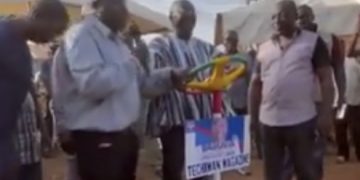 Trending Video: NPP Gifts Bawumia A Steering Wheel Fitted With Loud Horns To Prove His Readiness To Lead The Country