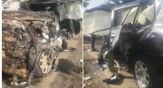 BREAKING: President Akufo-Addo Car Accident At Bunso Junction, One Dead
