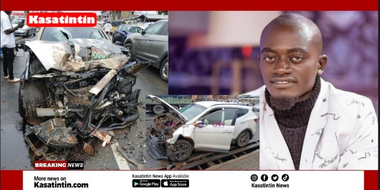 Latest Video: Actor Lilwin Rushed To Emergency Ward After Car Accident At Amakom-Kumasi–Video
