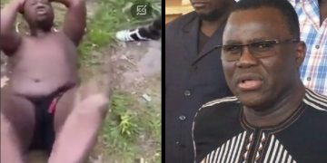 Sad Video: Burkina Faso Transport Minister Caned In Public Over €1.7 Million Stolen Cash