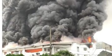 BREAKING: Christ Embassy Church Catches Fire During Sunday Morning Service, Several Worshippers ‘Trapped’ In Church Building—Video