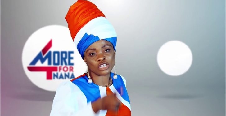 Diana Asamoah’s Phone Stolen At NPP Rally In Kumasi, Musician Cries On Stage–Watch Video