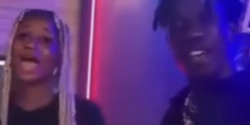 Angie Stylish, Lady In Alleged Leak Sextape Caught In A New Video With King Paluta Doing Their Own Thing