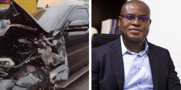 BREAK: Top Ghanaian Politician Involved In Serious Car Accident, Trapped In His Damaged Vehicle For Hours