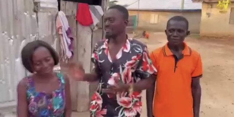Ghanaian Actor Kwadwo Nkansah Lil Win Gifts His Childhood ‘Girlfriend’ New House And GHC5,000 Cash