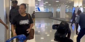 Woman Destroys Husband’s International Passport As They Arrive Back Home In Nigeria