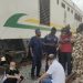 Nigerian Train Runs Out Of Fuel In The Middle Of Journey, Passengers Forced To Push Train To The Nearest Filling Station To Refill—Watch Video