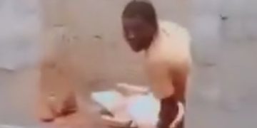 School Boy Caught Red-Handed Having S£x With A Sheep In An Uncompleted Building—Video