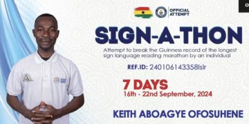 Guinness World Record:Keith Aboagye Ofosuhene From Ghana Reads Over 100 Books In 7 Days
