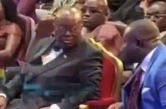 Trending Video: Prez Akufo-Addo Appears To Be Angry With GJA President After He Told Him In His Face To Deal With Galamsey Menace And Release The ‘Stop Galamsey’ Protesters
