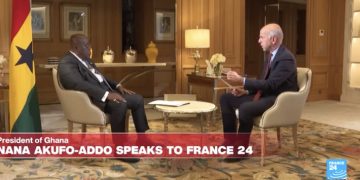 Full Video: President Akufo-Addo One-on-One Interview On France 24 Explaining Why Galamsey Protesters Were Arrested
