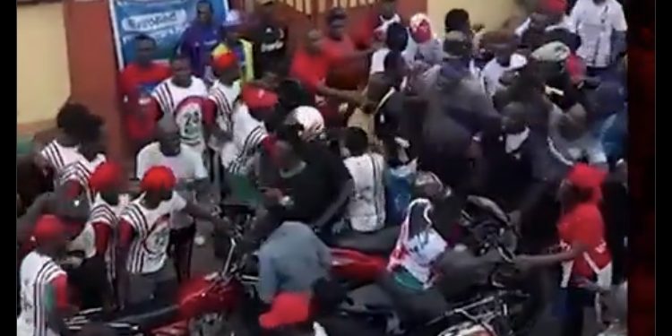 9 People Badly Injured, Hospitalised Following Deadly Fight Between NDC,NPP Supporters In Nima