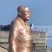 President Akufo-Addo Unveils Statue Of Himself At Effia-Nkwanta Hospital,Western Region—See Photo