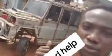 This Young Man Builds G-Wagon From The Scratch, Cries For Financial Support To Enable Him Produce More G-Wagons For The Ghanaian Market—Video