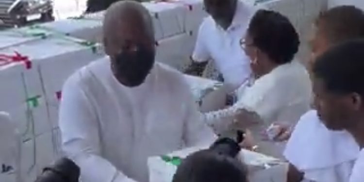 John Mahama In The News For Serving Jollof Rice In Church, Pastor In Trouble For Attempting To Burn A Church Member Alive