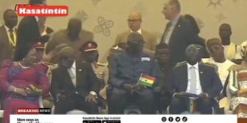 Akufo-Addo Badly Treated At President Mahama’s Swearing-In? See How He Was Forced To Sit On An Ordinary Chair During The Ceremony—Watch Video
