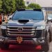 President John Mahama’s Official Vehicle Toyota Land Cruiser LC300 Xtreme Edition Spotted Being Washed At Roadside Washing Bay,Raising Deep Security Concerns—Video