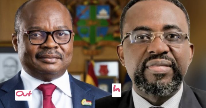 Bank Of Ghana Governor Dr Addison Kicked Out Of Office