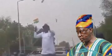 ‘Sack Him’, Netizens Persuade President Mahama After Newly Appointed Upper East Regional Minister, Donatus Akamugri Atanga Was Seen Spraying Cash On His Supporters After Vetting—Video